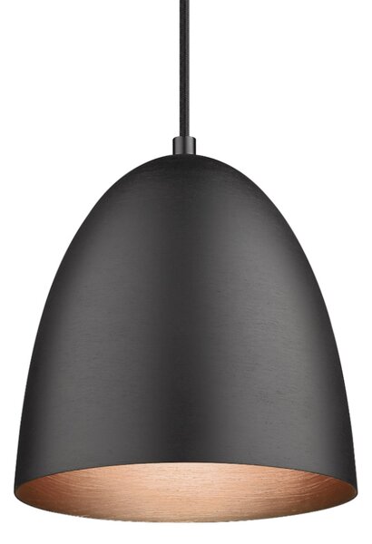 Kovový LED lustr Halo Design Classic - černá, 300 mm, 300 mm