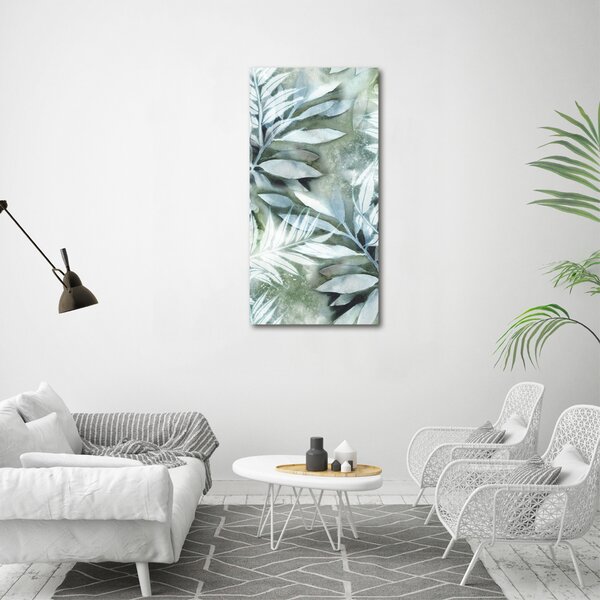 Vertikální Moderní fotoobraz canvas na rámu Listí ocv-115497248