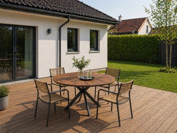 Designový zahradní stůl TULUM natural