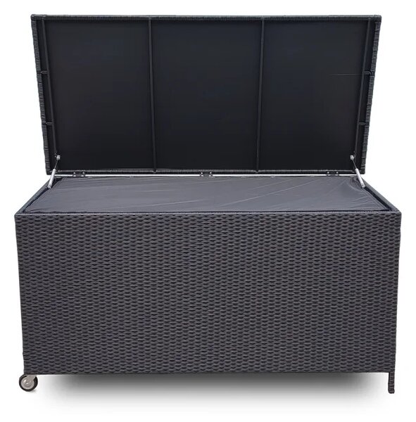 Zahradní úložný box GRANDE SPACE 1024l černá