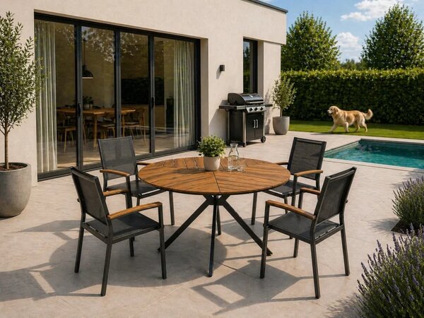 Designový zahradní stůl TULUM natural