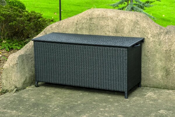 Zahradní úložný box GRANDE SPACE 1024l černá