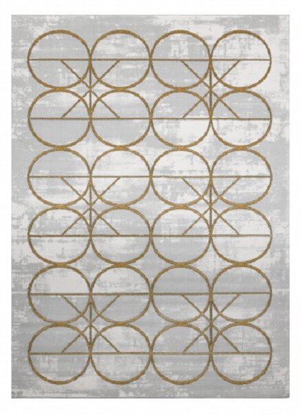 Dywany Łuszczów Kusový koberec Emerald 1010 cream and gold ROZMĚR: 80x150