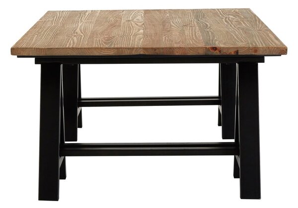 Konferenční stolek s deskou z borovicového dřeva v přírodní barvě 80x140 cm Hampstead – Premier Housewares