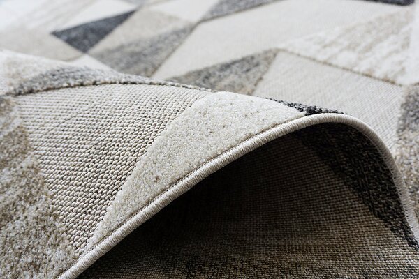 Berfin Dywany, Kusový koberec Lagos 1700 Beige, 80x150, béžová, obývací pokoj
