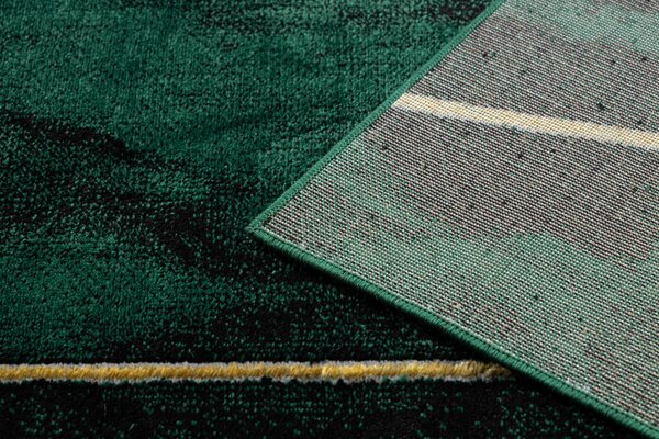 Dywany Łuszczów, AKCE: 160x220 cm Kusový koberec Emerald 1022 green and gold, zelená, kancelář