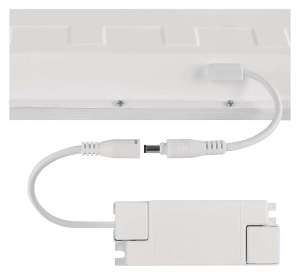 EMOS Lighting LED panel LUXXO backlit 60×60, čtvercový vestavný bílý, 22W neutr. b. UGR