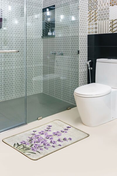 ASIR Koupelnová předložka LAVENDER květina levandule
