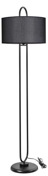 Opviq Stojací lampa Elips 170 cm černá