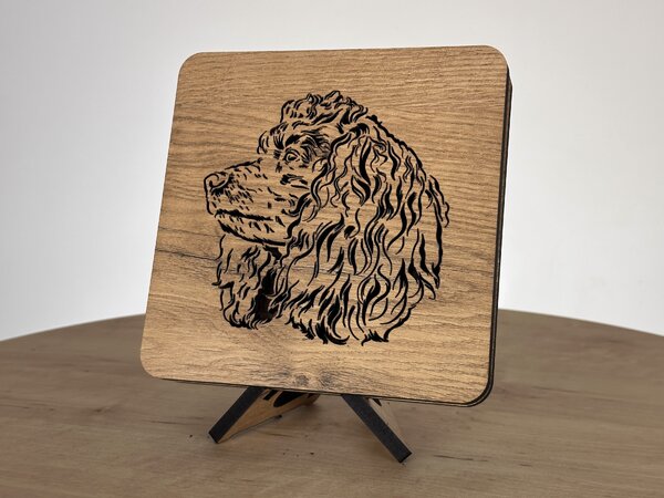 "Pudl" lampa 19x19cm provedení povrchu: dub
