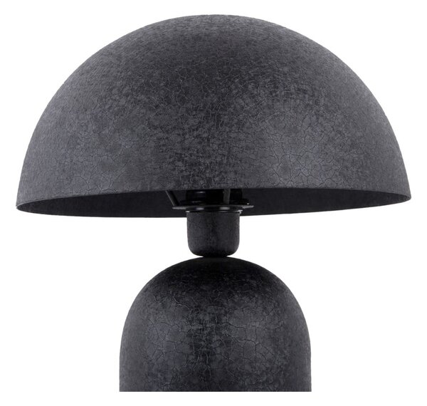 Černá stolní lampa (výška 43 cm) Boaz – Leitmotiv