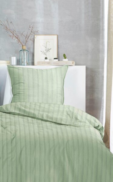 POVLEČENÍ, renforcé, olivově zelená, 135/200 cm - Online Only povlečení, Online Only