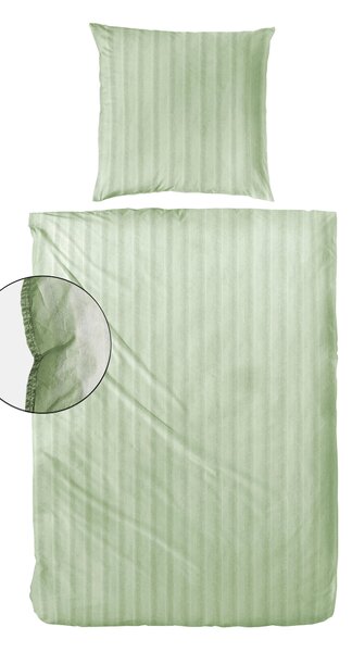 POVLEČENÍ, renforcé, olivově zelená, 135/200 cm - Online Only povlečení, Online Only