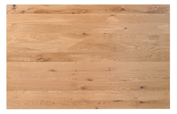 Jídelní stůl masiv dub Brusel olej+vosk (deska 2,2 cm) - 1600x900х22mm