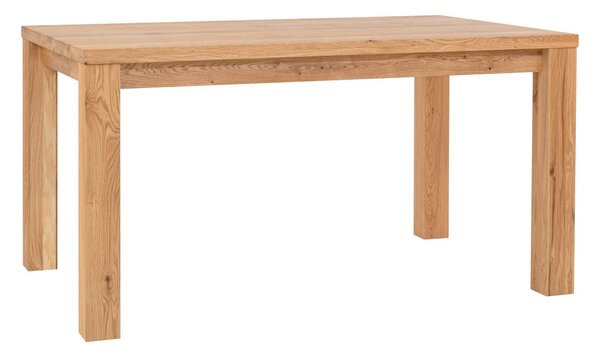 Jídelní stůl masiv dub Korund olej+vosk (deska 2,2 cm) - 1200x900x22mm