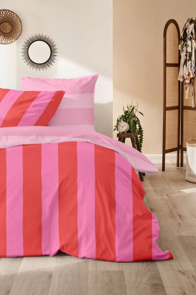 POVLEČENÍ, renforcé, růžová, 135/200 cm - Online Only povlečení, Online Only