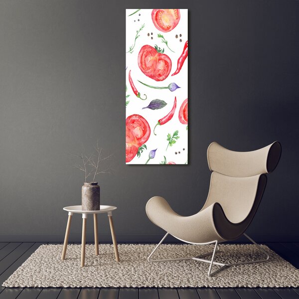 Vertikální Moderní obraz canvas na rámu Zelenina ocv-118824925