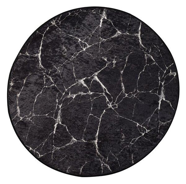 ASIR Koupelnová předložka MARBLE černý mramor