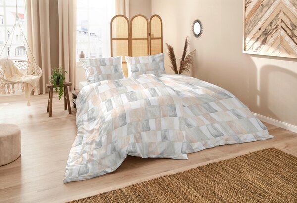 POVLEČENÍ, perkál, béžová, 135/200 cm XXXL - Online Only povlečení, Online Only