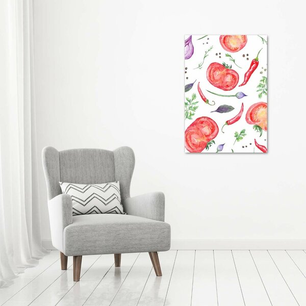 Vertikální Moderní obraz canvas na rámu Zelenina ocv-118824925