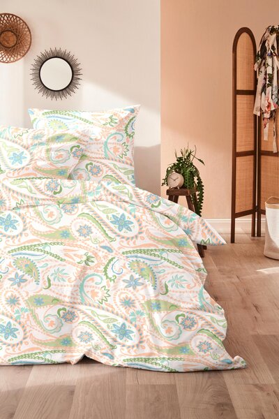 POVLEČENÍ, makosatén, béžová, 135/200 cm - Online Only povlečení, Online Only