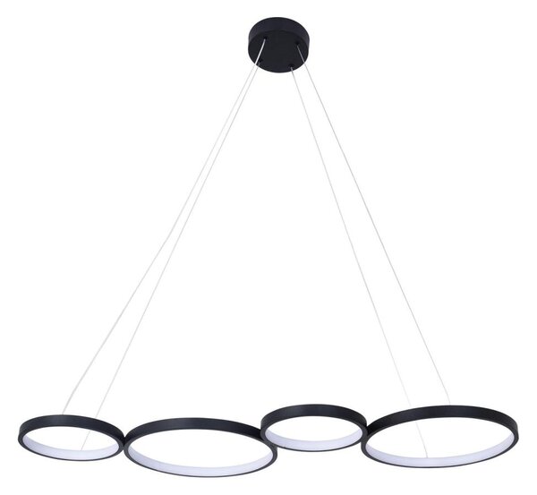 LED Lustr na lanku FLAMENCO LED/42W/230V 4000K černá