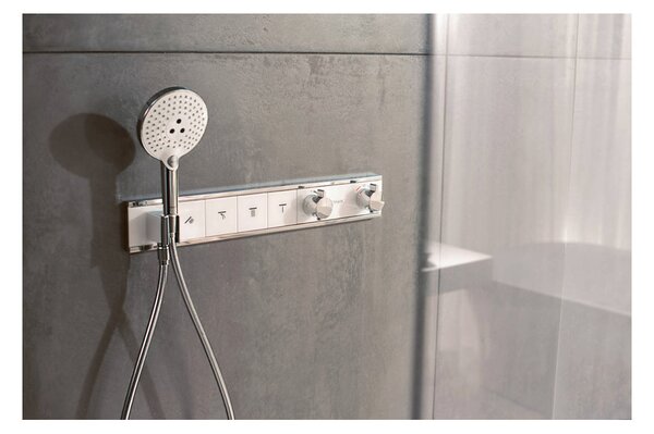 Hansgrohe RainSelect termostat pod omítku pro 4 spotřebiče, chrom 15357000
