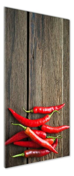 Vertikální Foto obraz skleněný svislý Chilli papričky osv-119501609