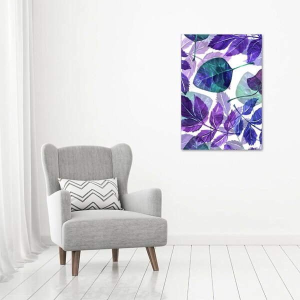 Vertikální Moderní fotoobraz canvas na rámu Listí ocv-119965894