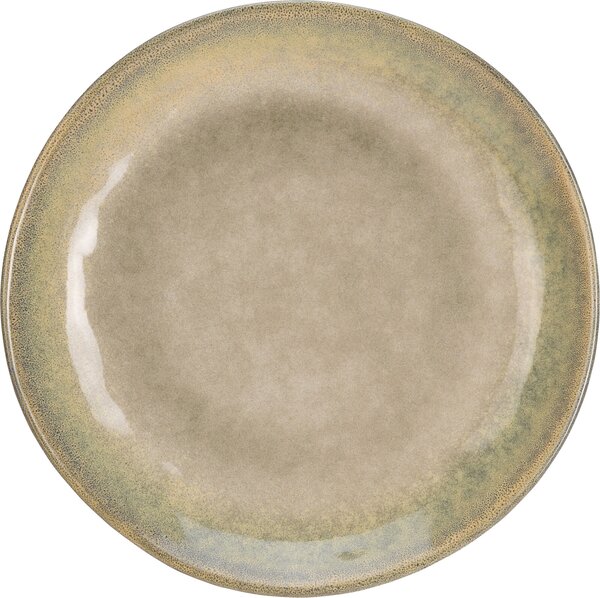 Jídelní talíř, 20 cm, Reactive Glaze Barva: Krémová