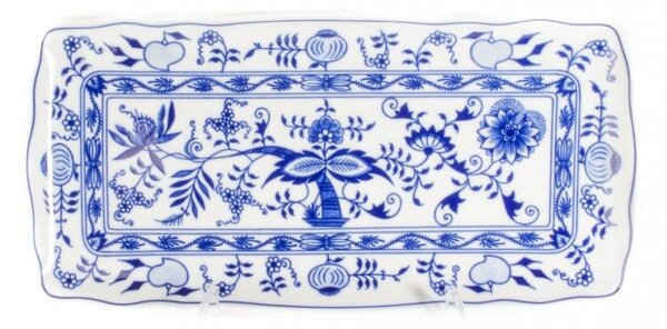 Podnos, Český porcelán Dubí, CIBULÁK, 33 cm