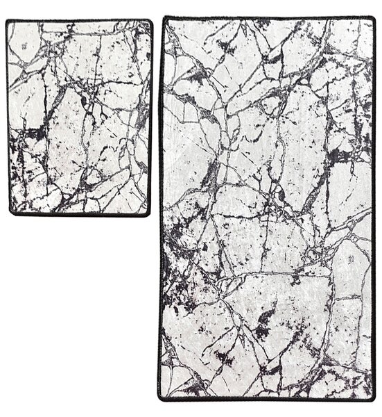 ASIR Koupelnová předložka MARBLE mramor 2 ks