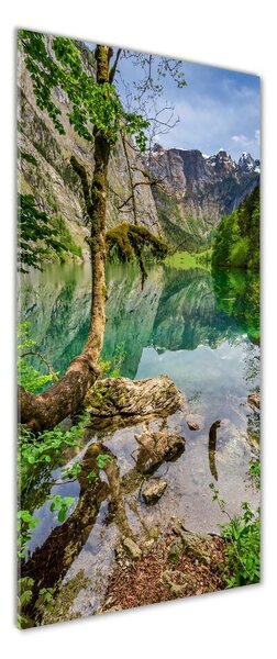 Vertikální Foto obraz skleněný svislý Jezero v horách osv-120186723