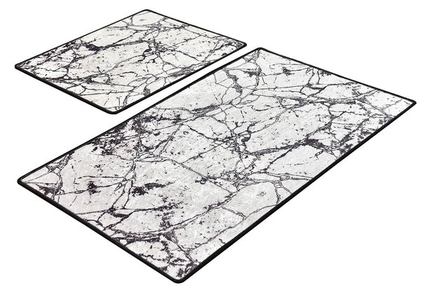 ASIR Koupelnová předložka MARBLE mramor 2 ks