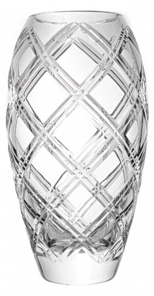 Křišťálová váza, BORDER, Gold Crystal, 28,8 cm