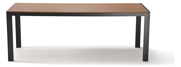 Zahradní jídelní stůl s artwood deskou 90x205 cm Viking – Bonami Selection