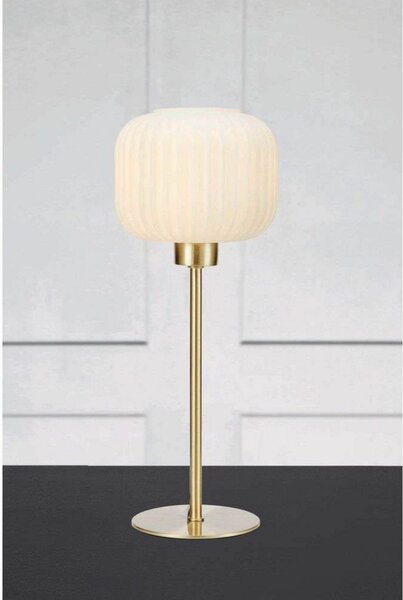 Stolní lampa Markslöjd, Bílá, Obývací pokoj, Sklo
