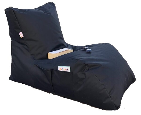 ASIR Sedací vak DAYBED černý