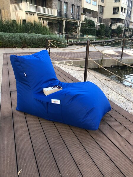 ASIR Sedací vak DAYBED modrý