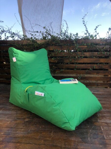 ASIR Sedací vak DAYBED zelený
