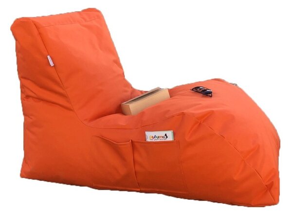ASIR Sedací vak DAYBED oranžový