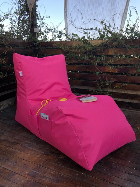 ASIR Sedací vak DAYBED růžový