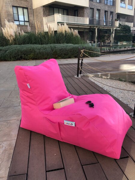 ASIR Sedací vak DAYBED růžový
