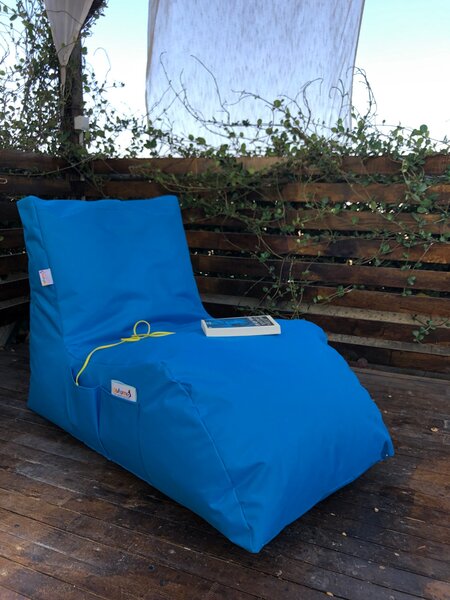 ASIR Sedací vak DAYBED světle modrý