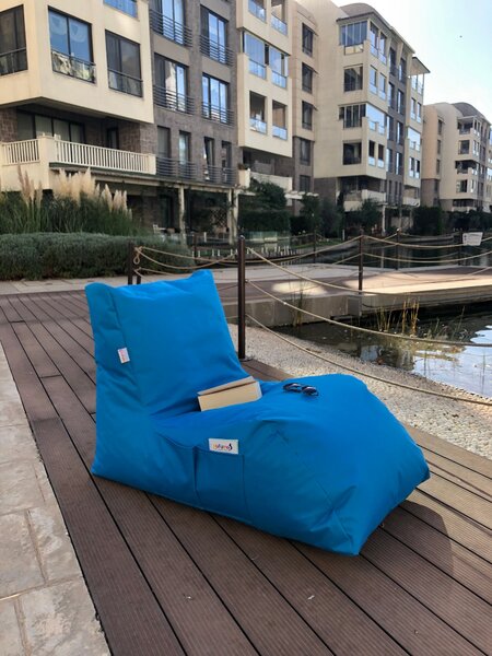 ASIR Sedací vak DAYBED světle modrý