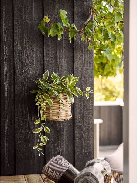 Ratanový obal na květináč na bylinky/závěsný Keli – House Nordic