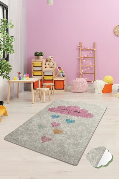ASIR Dětský koberec(100 x 160 cm) BABY CLOUD růžový mráček