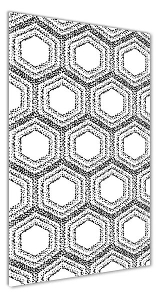 Vertikální Foto obraz skleněný svislý Geometrické pozadí osv-123444558