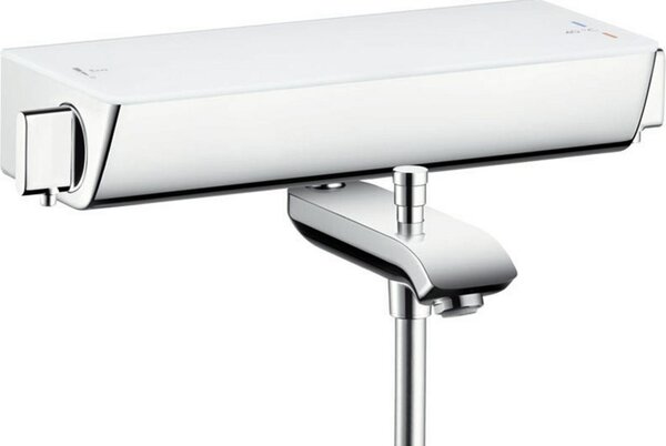 Hansgrohe Ecostat Select, Umyvadlo, Chrom, Bílá