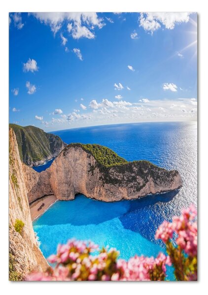 Vertikální Foto obraz skleněný svislý Zakythos Řecko osv-123899288